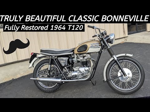 1964 Triumph Bonneville T120 - Excellent Restoration - Wahoo!