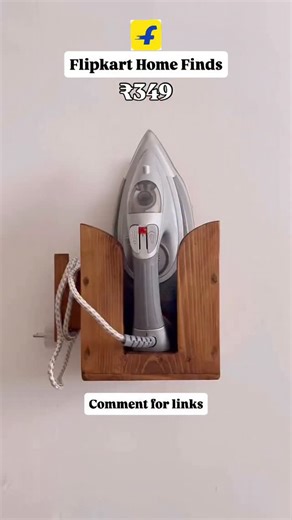 Abhilash Vadla on Instagram: "🔥 Smart Ironing Box Holder – Wall Mounted | Just ₹349 🔥 Available in @meeshoapp No more cluttered floors or messy wires! ✨ Upgrade your home with this wall-mounted ironing box holder from Flipkart – a perfect space-saving solution for every modern home 🏠 ✔️ Strong & durable material ✔️ Heat-resistant design ✔️ Easy wall mounting ✔️ Keeps iron box & cable organized ✔️ Ideal for small homes & apartments 💥 Grab it now for only ₹349 – limited stock available! Perfec