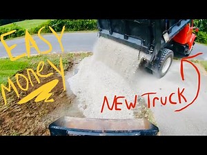 Installing culvert pipe and putting wings on a driveway