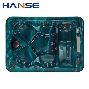 [Hot Item] Freestanding 5 Person Balboa System Outdoor Hot Tub Swim SPA Tubs with TV