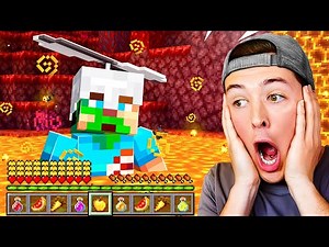 Minecraft But Its Impossible To Die...