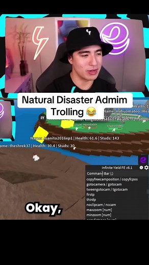 Roblox Natural Disaster Survival FE Script Trolling