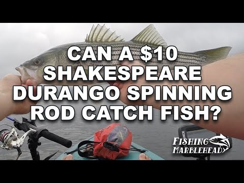 Can a $10 Shakespeare Durango Spinning Rod Catch Fish? | Episode 9: Caught 3 Lost 1