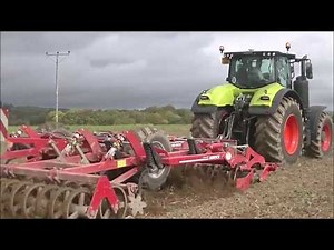 Claas AXION 920 at demo day
