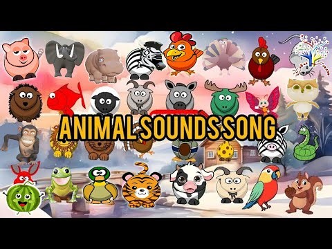 The Animal Sound Song A1TA6 || Kids Song || EduFam #cocomelon #kidssong #chicken