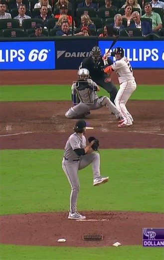 Chase Dollander 9Ks vs Astros #mlb #coloradorockies #chasedollander #strikeouts #highlights