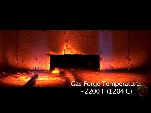 Iron Working - Blacksmithing using old and new tools