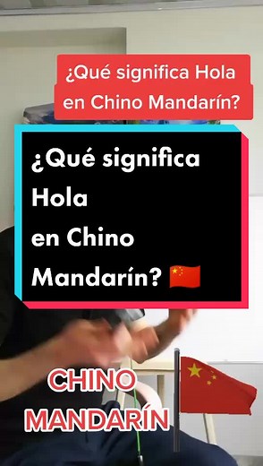 Aprende a decir hola en Chino Mandarín con Alex