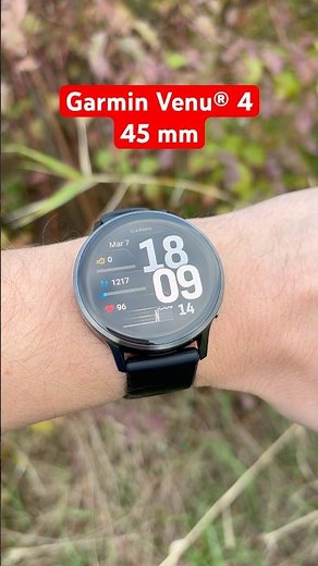 Garmin Venu® 4 - 45 mm, Grey / All Black : I like this Garmin watch