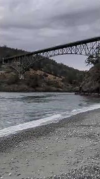 Deception Pass in Washington State|Hiked down to the water