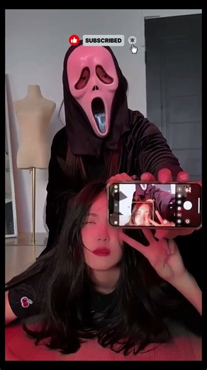 Scream Mask Result Gone Wrong #Funny #Viral #LOL #Comedy #Meme #FYP #Shorts #Trend #Laugh #Scream
