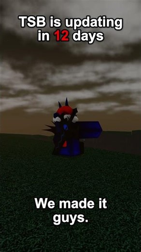 It's finally updating.. #roblox #tsb | Song: Robert Miles - Children (Slowed + reverb)
