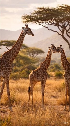 Graceful Giants of Africa 🦒 | Beautiful Giraffe Moments in the Wild | Nature Documentary (HD)