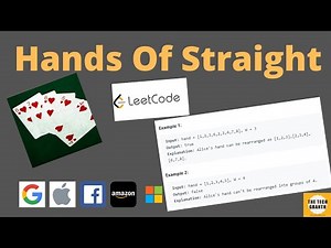 Leetcode 846 | Hand of Straights | PriorityQueue (Solution with Detailed Explanation, Sort and Pick)