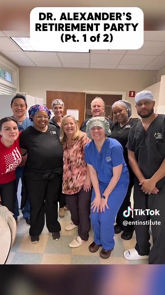 Today, we celebrated a significant milestone for a beloved member of our ENT Institute family, Dr. Alexander, as he spent his last day at the Alpharetta Surgery Center. To mark this special occasion before his official retirement party next week, our team hosted a warm pre-retirement celebration, complete with a delicious cake from Publix. 🍰 Dr. Alexander's dedication and expertise have profoundly impacted both our community and the lives of countless patients. While we will miss his presence a