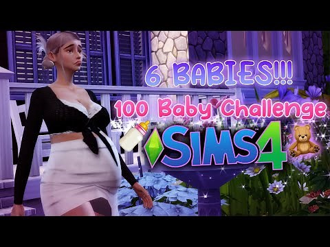 HAVING SEXTUPLETS?! |100 Baby Challenge 🍼💗 *EXTREME* | The Sims 4