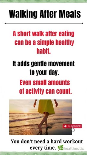 Why You Need to Walk After Every Meal! #healthtips #shorts