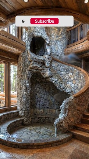 Building a Waterfall INSIDE a House?! #interiordesign #architecture #homerenovation #beforeafter