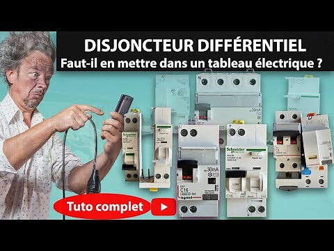 Differential circuit breaker - Role, operation, rating