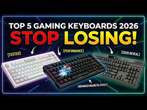 Stop Losing The 5 Best Gaming Keyboards for 2026 Performance