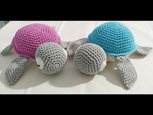 Tartarughe Amigurumi | Crochet TUTORIAL