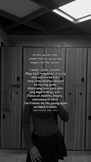 376K views · 8.2K reactions | You'll never be this young again so make it count. | Mommy Maribel | Facebook