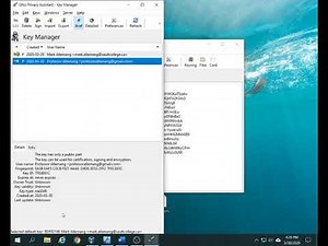 encrypting/decrypting/sign/verify using gpa