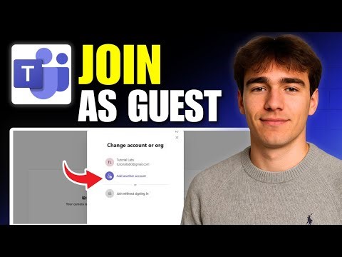 How To Join Microsoft Teams Meeting As Guest (Tutorial 2026)