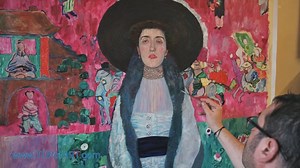 Painting Reproduction Video: Portrait of Adele Bloch-Bauer II by Klimt - TOPofART Studio