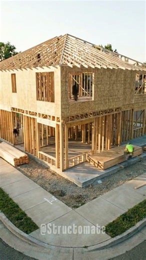 Modern Corner House Build | Empty Lot Transformation #constructionprogress #dreamhome #homebuild