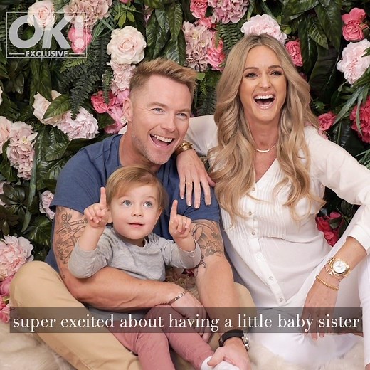 Ronan and Storm Keating reveal baby gender
