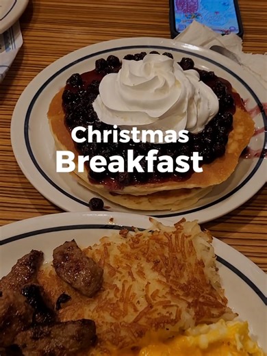 Christmas Morning Breakfast Ideas at IHOP