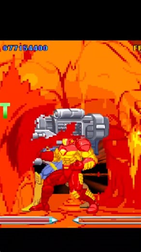 Marvel vs Capcom 2 Cable, Iron Man, War Machine vs Abyss phase 3 #marvelvscapcom2 #mvc2