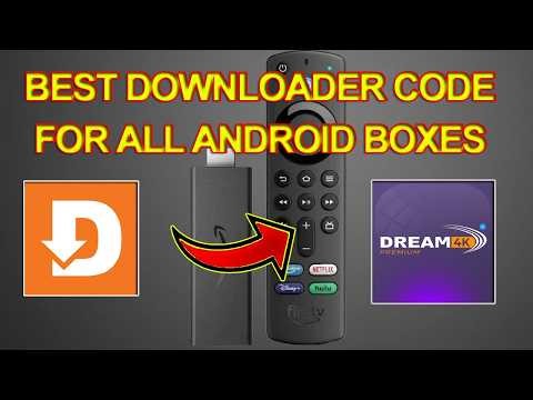Best Downloader Code for Android TV and TV boxes or Smartphones