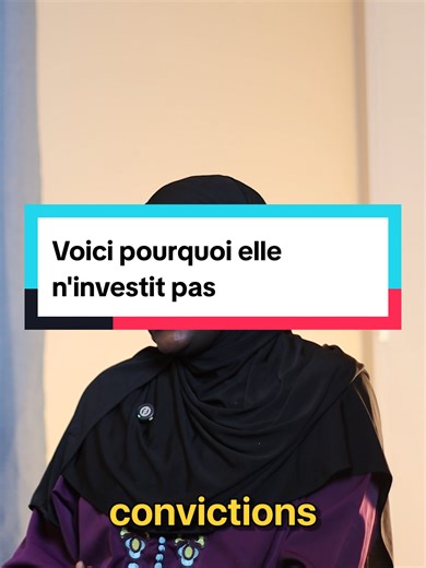 Pourquoi elle n'investit pas en bourse sur la BRVM