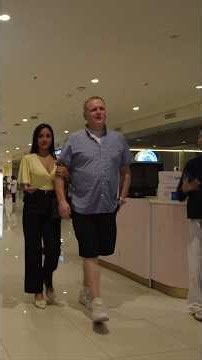Foreigners are enjoying the Philippines mall