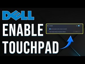 How To Enable Dell Laptop Touchpad (How To Turn On Dell Laptop Touchpad)