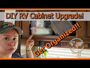 DIY RV CABINET UPGRADE | RV LIVING