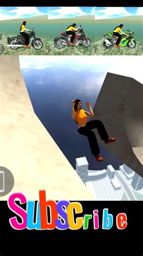 Payal Ne Ninja Zx10r Se Mega Ramp Jumping Challenge Kiya 😱😎 #shorts #indianbikedriving3d #gta