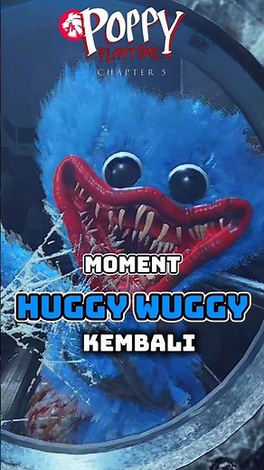 Huggy Wuggy kembali mengejar pemain di #poppyplaytimechapter5 #poppyplaytime #shorts
