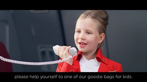 We know flying with children can be tough... Luckily our next generation of cabin crew are here to help! #TravelTuesday | Virgin Atlantic