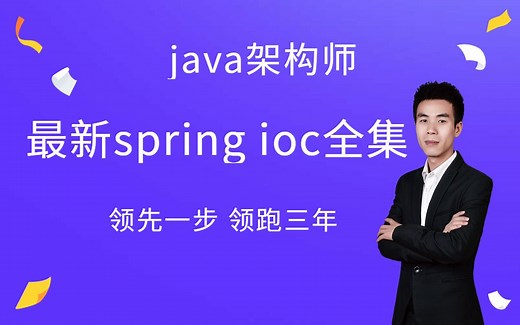 【Spring IOC全集】谷歌架构师精讲之深入浅出spring-IOC，六节课直接上手
