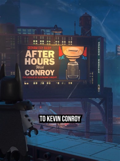 Kevin Conroy Billboard Easter Egg in Lego Batman Explained