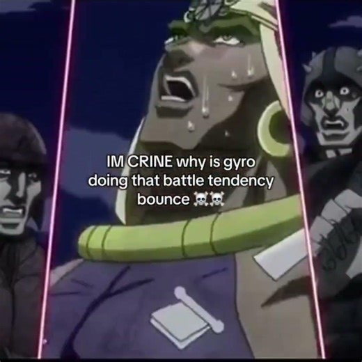 GYRO BOUNCE 🤑🔥 #jojosbizarreadventure #jjba #jojo #steelballrun #anime #gyrozeppeli #jojopart7