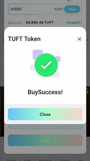 TUFT TOKEN SEEL SUCCESSFUL, TRESURE NFT AND NOVANFT