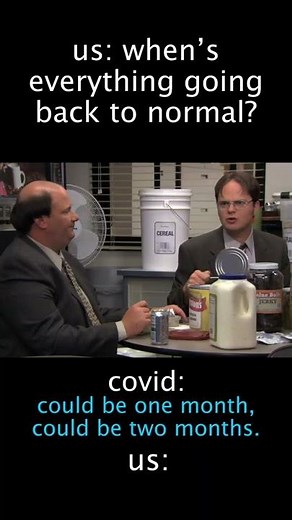 #Shorts | Could Be One Month, Could Be Two Months... | The Office U.S. | Comedy Bites