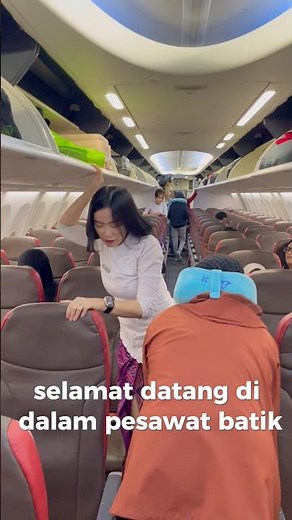 👩🏻‍✈️ SELAMAT DATANG DI PESAWAT BATIK AIR 🇮🇩
