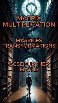 Matrix Transformations | GCSE Further Maths #gcsemaths #maths #aqa #mathsrevision