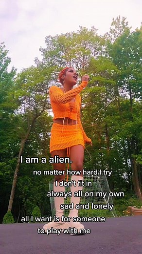 #alien #acapella #dieantwoord #theythem #space #meditation