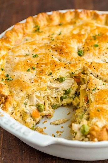 Chicken Pot Pie Recipe (VIDEO)